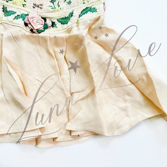 FILLYBOO Meadow Halter Mini Dress In Delicacy NWT - Picture 7 of 13